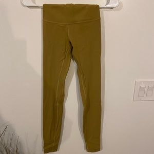 Align 28” leggings in color code Grapeleaf